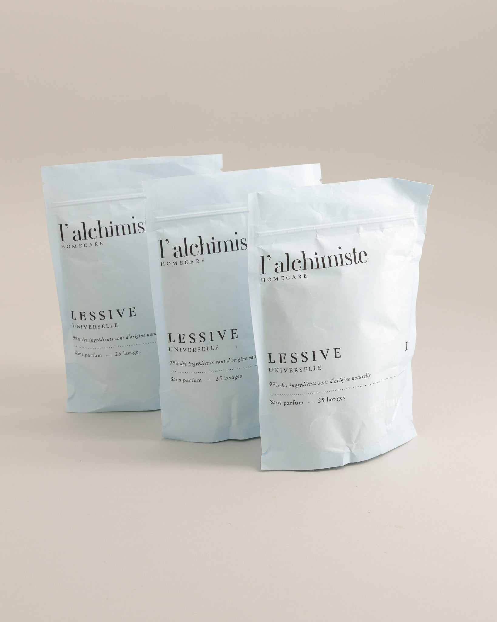 3 x Lessive sans parfum